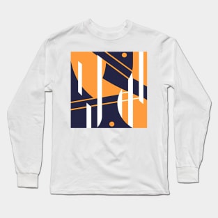 Deco Geometry Long Sleeve T-Shirt